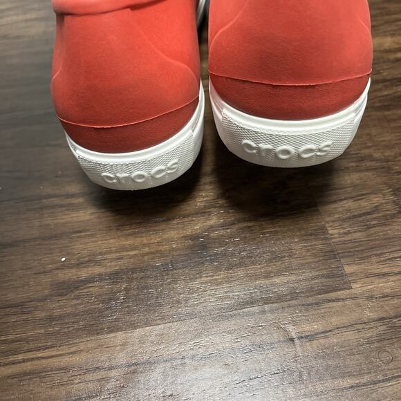 Crocs Citilane Dual Comfort Womens Ballet Red-White Flats Slip On Shoes Size 9 - Picture 3 of 10